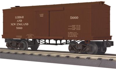 30-74708 - Lehigh &amp; New England 34' Box Car (19th Century)
