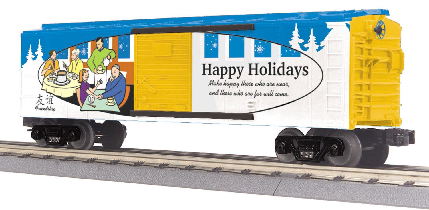 30-74824 - Happy Holidays Box Car