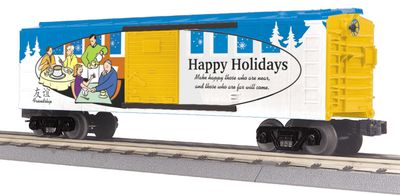 30-74824 - Happy Holidays Box Car