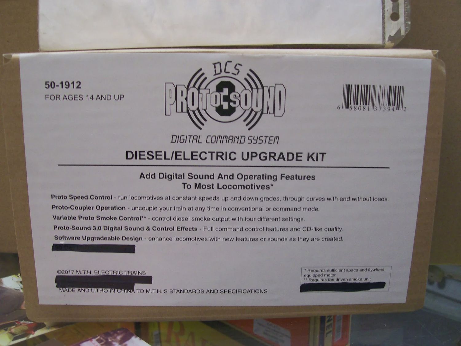 50-1911 - Proto 3.0 Steam Locomotive Upgrade Kit