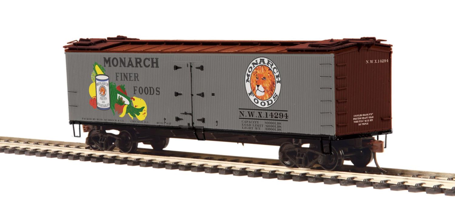 80-94063 - Monarch R40-2 Woodside Reefer Car #14294