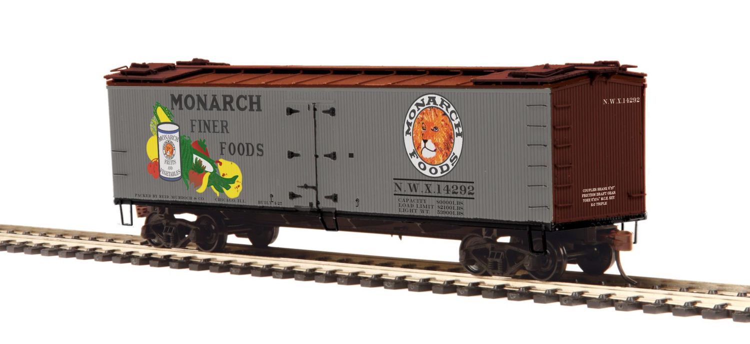 80-94062 - Monarch R40-2 Woodside Reefer Car