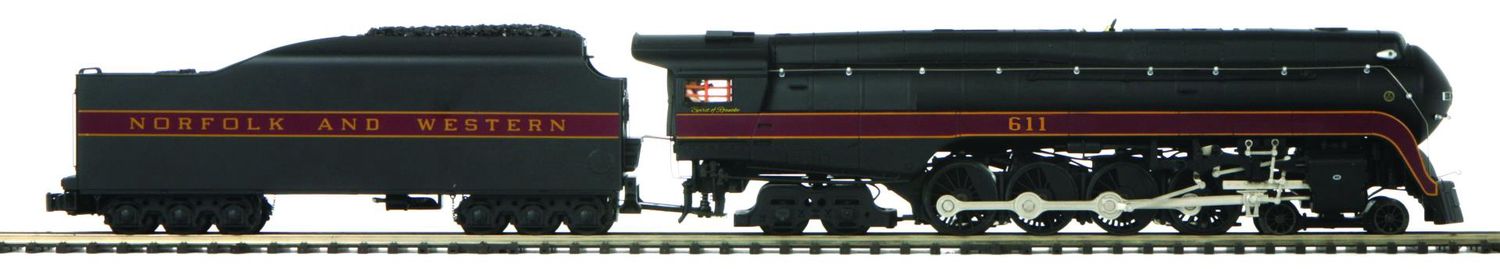 20-3773-1 - Norfolk &amp; Western 4-8-4 J Steam Locomotive w/Proto-Sound 3.0 (Hi-Rail Wheels)
