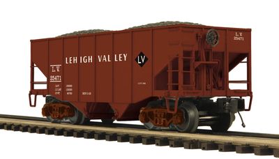 20-97394 - Lehigh Valley 2-Bay Fish Belly Hopper Car