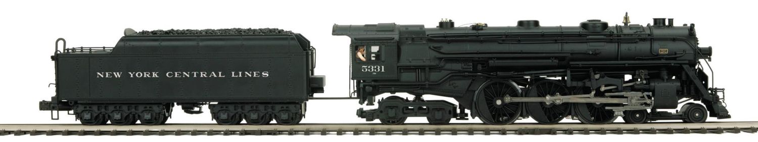 20-3864-1 - 4-6-4 J-1e Hudson Steam Engine w/Proto-Sound 3.0 (Hi-Rail Wheels) - New York Central Lines Cab # 5331