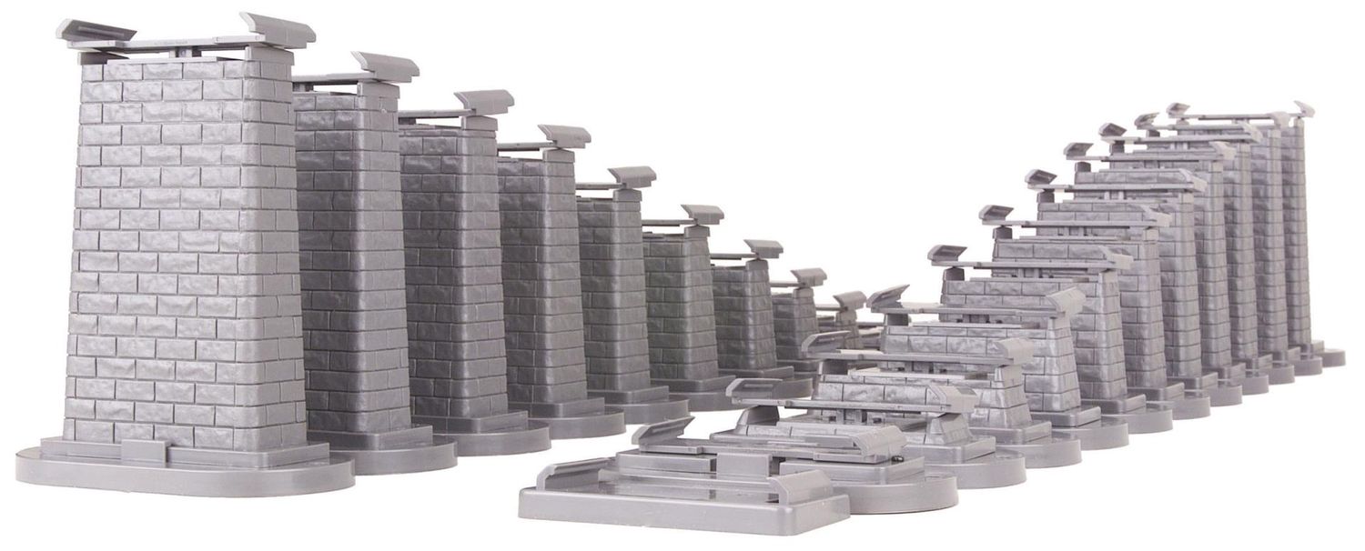 40-1135 - RealTrax - 24-Piece Graduated Trestle System