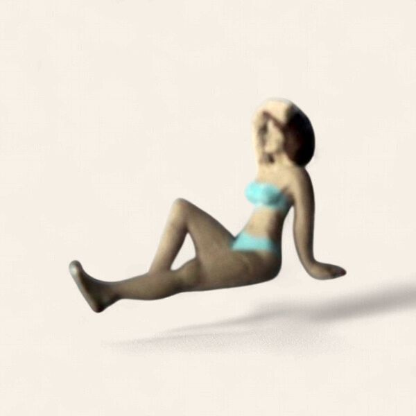 A1524 - Woman with Hand on Forehead