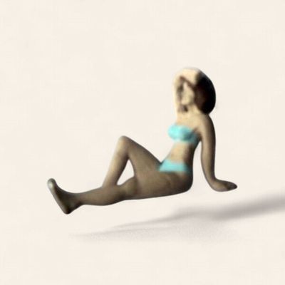 A1524 - Woman with Hand on Forehead