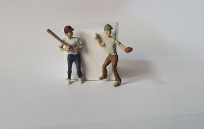 A1563 - Boy Batting &amp; Boy Pitching