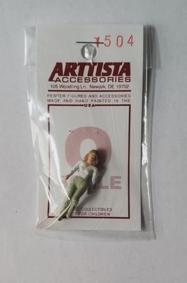 A1504 - Young Girl Walking Up or Down