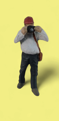 A1518 - Railfan Standing with Camera