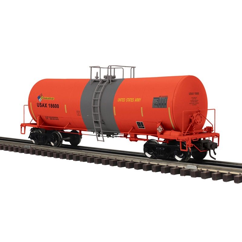 3001456 - 17,600 GALLON CORN SYRUP TANK CAR US ARMY (RED) 18600, 18602 (RED/GRAY) - 3RL