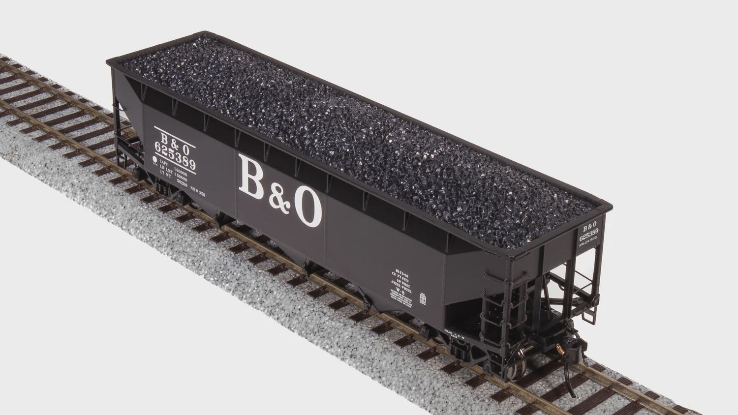 7379 bli - AAR 70-ton Triple Hopper, B&amp;O, #625389, HO