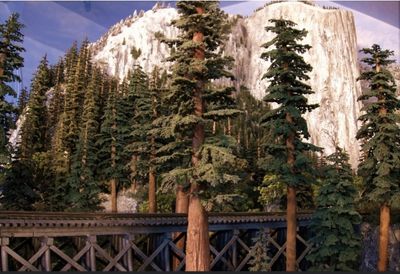 295 T44 - 1-XL Large Handcrafted Realistic Redwood Tree