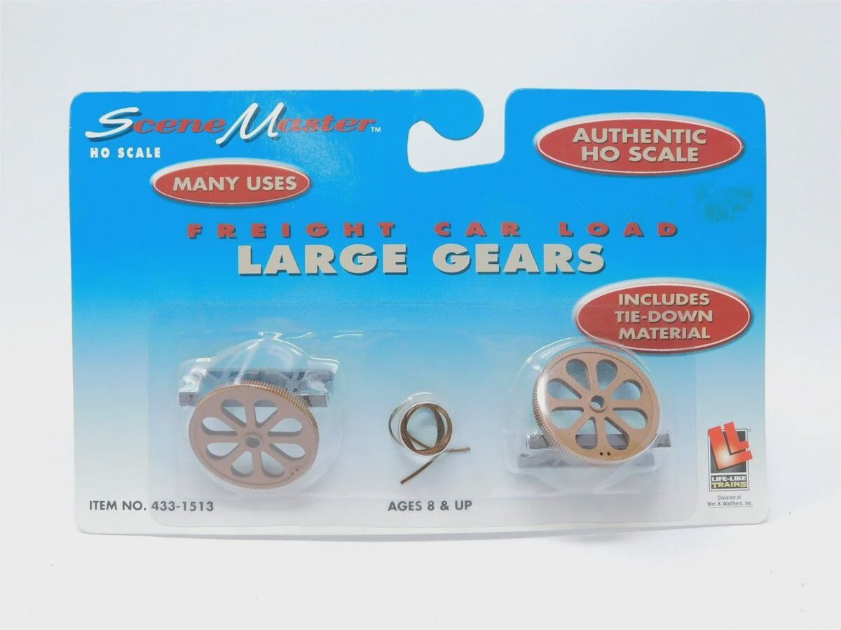 433 1513 - HO - Freight Car Load / Large Gears