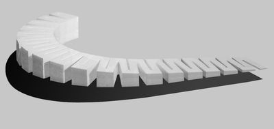 1413 - Foam Incline Starter - 4% 4 pieces