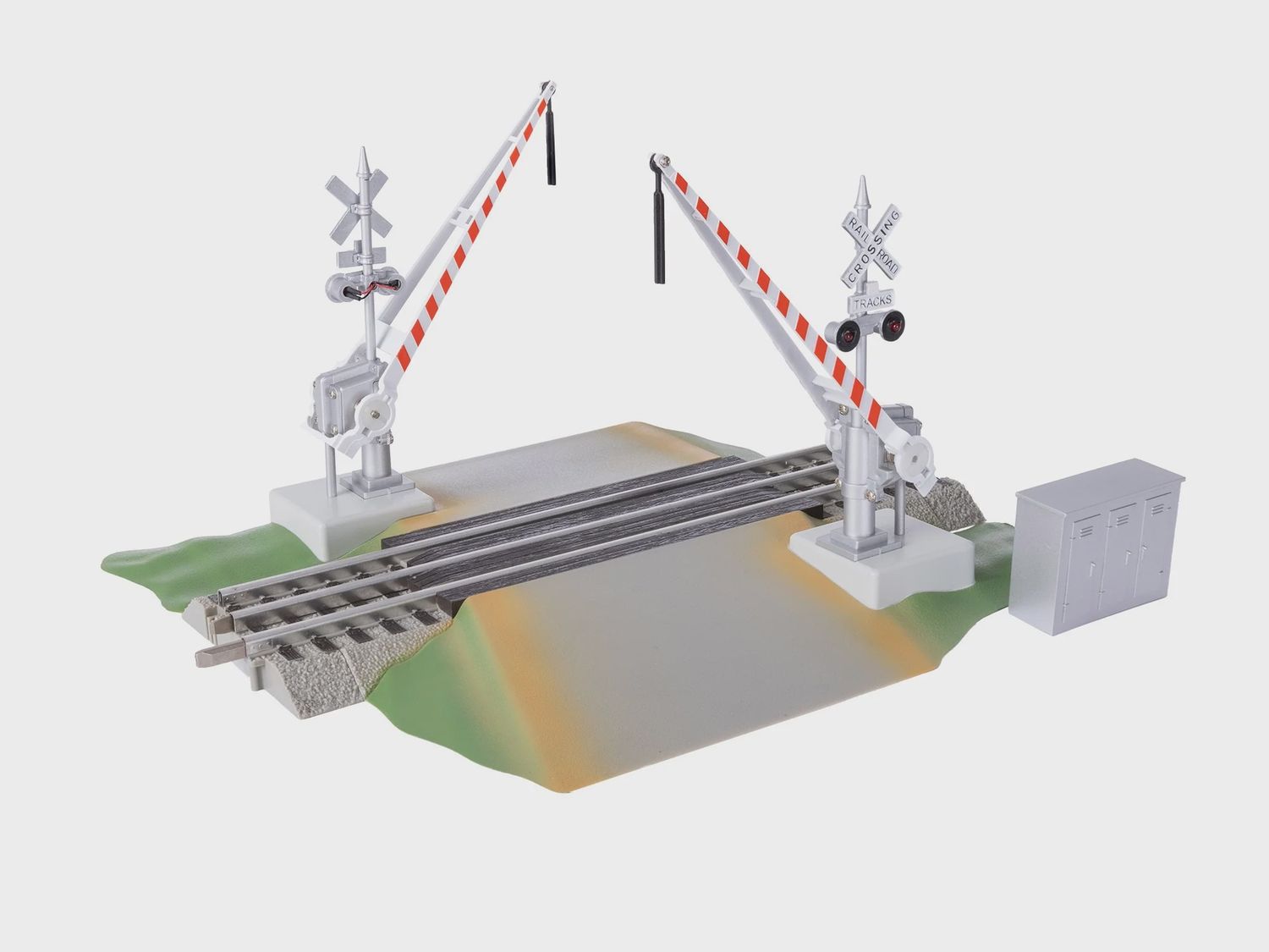 2529070 - FasTrack Grade Crossing with Gates &amp; Flashers (UPDATED)