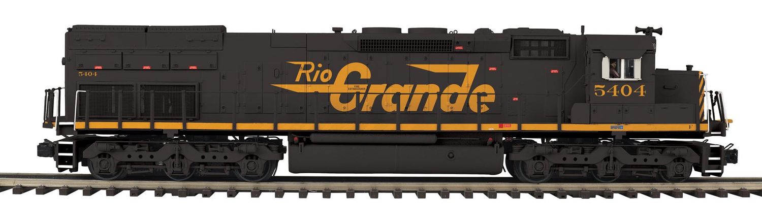 20-22128-1 - O Scale Premier Denver Rio Grande SD40T-2 Tunnel Motor Diesel Engine w/Proto-Sound 3.0 (Hi-Rail Wheels)