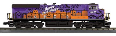 30-21385-1 - O Gauge RailKing Halloween ES44AC Imperial Diesel Engine With Proto-Sound 3.0