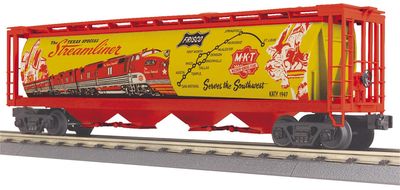 30-75778 - O Gauge RailKing Katy 4-Bay Cylindrical Hopper Car