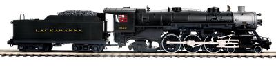 20-3980-1 - Lackawanna O Scale Premier 4-6-2 USRA Heavy Pacific Steam Engine w/Proto-Sound 3.0
