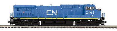 20-22052-1 - O Scale Premier Canadian National Dash-8 Diesel Engine w/Proto-Sound 3.0 (Hi-Rail Wheels)