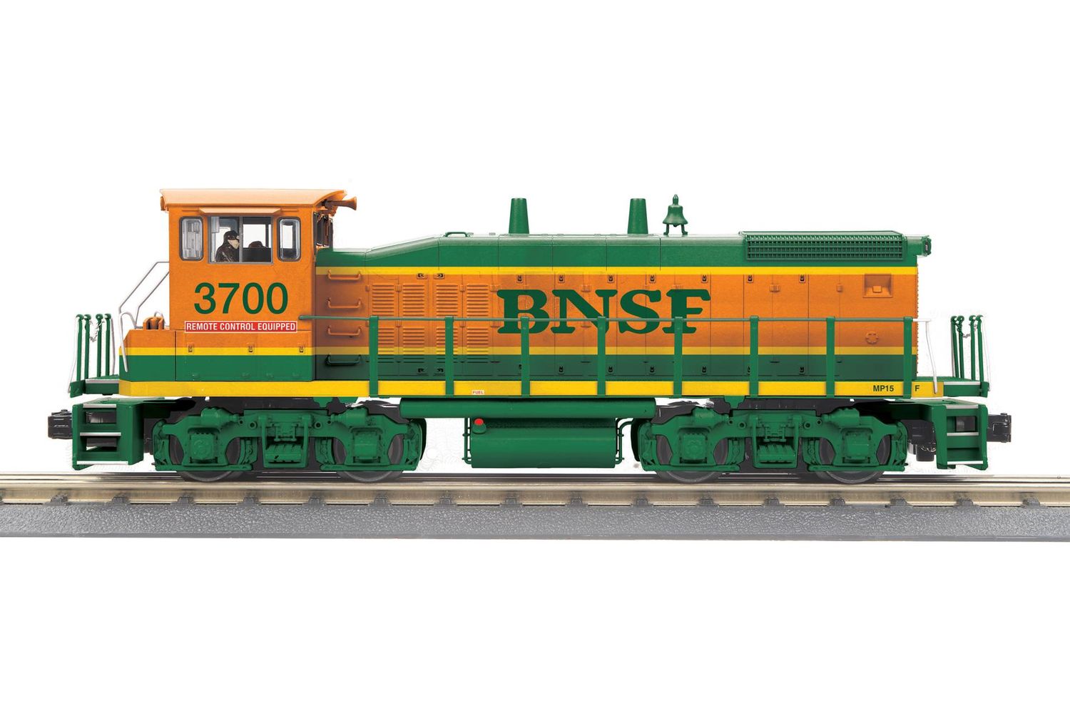 30-21381-1 - O Scale RailKing BNSF MP15DC Diesel Engine w/Proto-Sound 3.0
