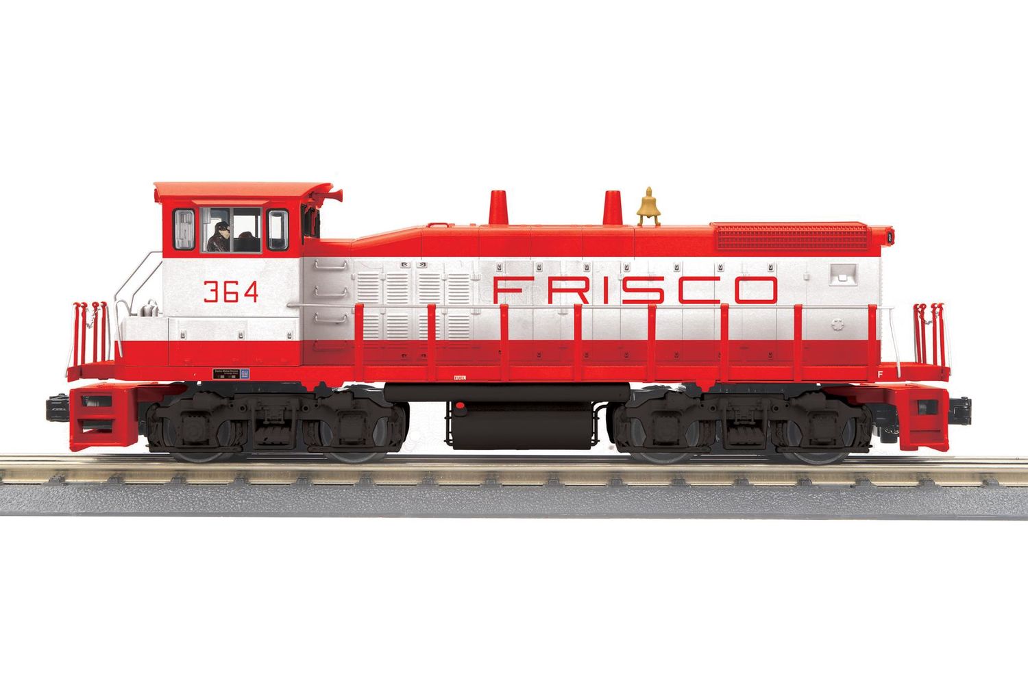30-21383-1 - O Scale RailKing Frisco MP15DC Diesel Engine w/Proto-Sound 3.0