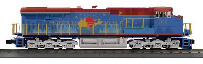 30-21389-1 - O Gauge RailKing North Pole ES44AC Imperial Diesel Engine With Proto-Sound 3.0