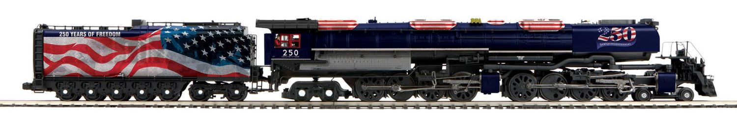 20-30148-1 - O Scale Premier Semiquincentennial 4-8-8-4 Big Boy Steam Engine (Oil Burner) With Proto-Sound 3.0 (Hi-Rail Wheels)