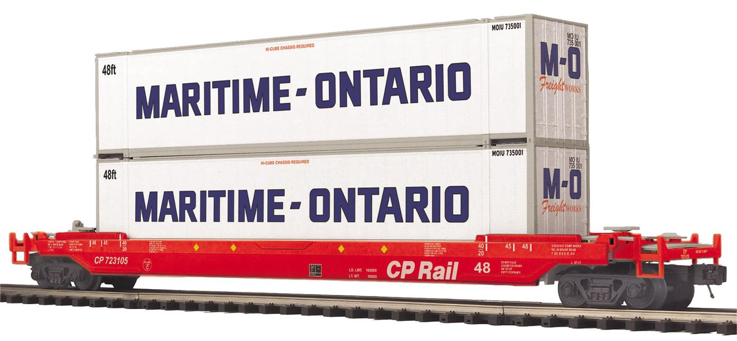 20-95784 - CP Rail O Scale Premier Husky Stack Car
