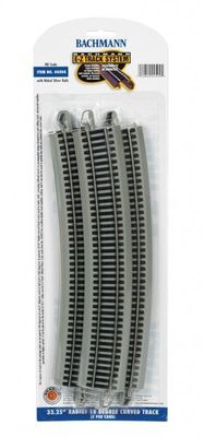 44504 - 33.25" Radius 18 Degree Curved (HO Scale Nickel Silver)
