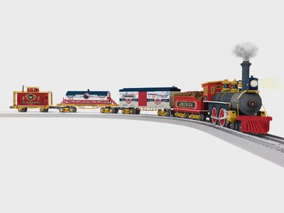 2623030 - America Celebration 4-4-0 LionChief Freight Set with Bluetooth 5.0