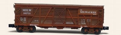 6-52458 - Milwaukee Road 40 Ton Stock Car #102721