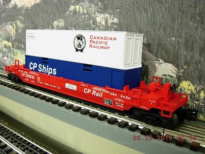 6-52195 - Canadian Pacific Railway LCCA Double Stack Car 2000 NEW IN BOX