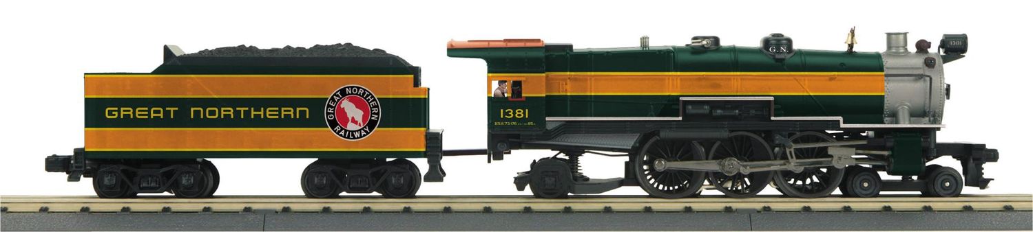 30-1906-1 - Great Northern O Gauge RailKing 4-6-2 Imperial K-4s Pacific Steam Engine w/Proto-Sound 3.0