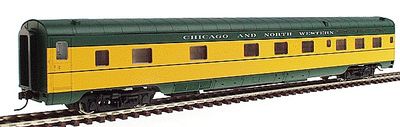 932-6723 - Pullman-Standard Streamlined 6-6-4 Sleeper - Assembled -- Chicago &amp; North Western(TM) (Early Scheme)