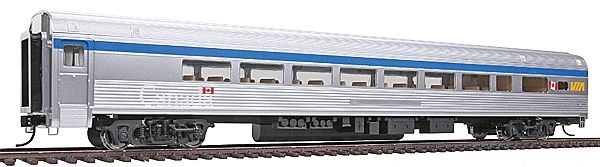 932-16421 - Budd Streamlined Lounge Car (1 Drawing Room, 29 Seats; Ready to Run) -- VIA Rail Canada