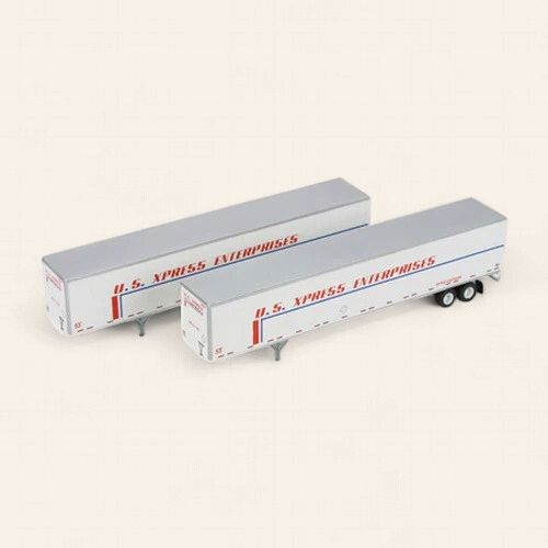 28410 - Athearn  US Xpress 53' Wabash Duraplate Trailers #2 (Set of 2)