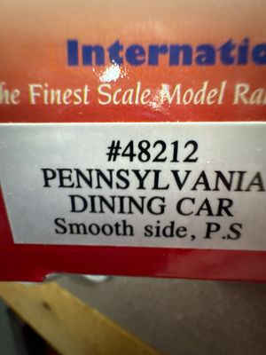 48212 - HO IHC Pennsylvania Railroad Dinning Car