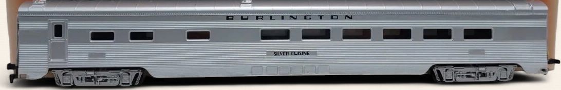 47811 - HO Scale CB&amp;Q Chicago Burlington &amp; Quincy Corrugated Passenger Car