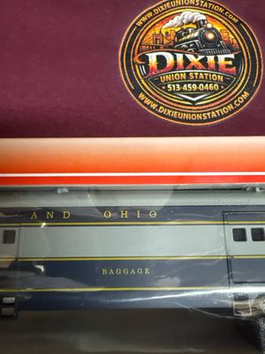 48020 - Pullman Standard Smooth Side Streamline Baggage -- Baltimore &amp; Ohio