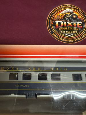 48023 - Pullman Standard Smooth Side Streamline Observation -- Baltimore &amp; Ohio