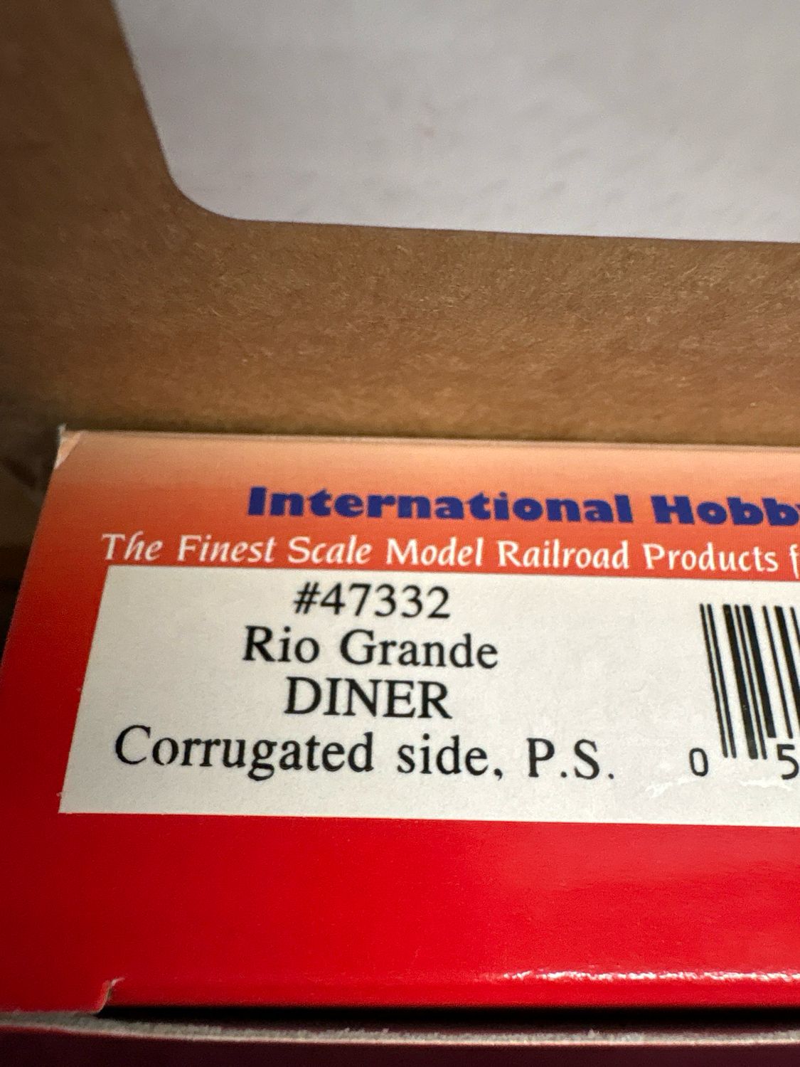 47332 - Pullman Standard Corrugated Side Streamline Diner -- Denver, Rio Grande &amp; Western