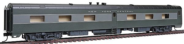 932-9318 - 1948 20th Century Limited Kitchen-Dormitory - Ready to Run -- New York Central #474-75 (2-Tone Gray)