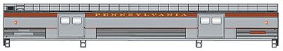 932-6406 - Budd Streamlined 73' Baggage Car Ready to Run -- Pennsylvania