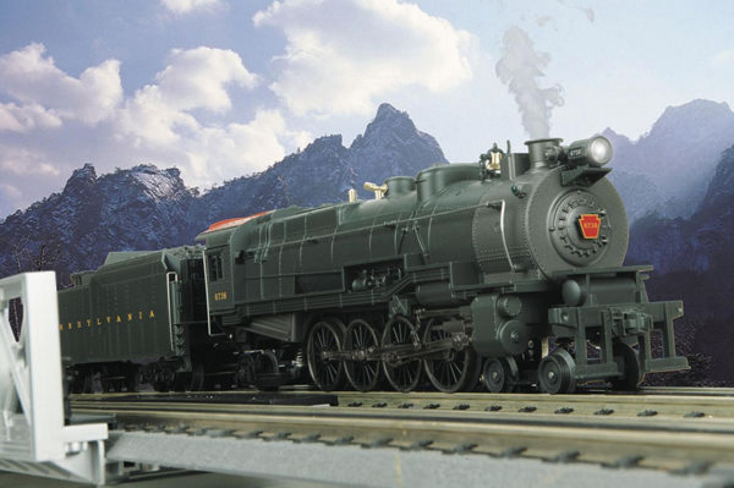 30-1366-1 - USED Pennsylvania 4-8-2 M-1a Mountain Steam Engine w/Proto-Sound 2.0