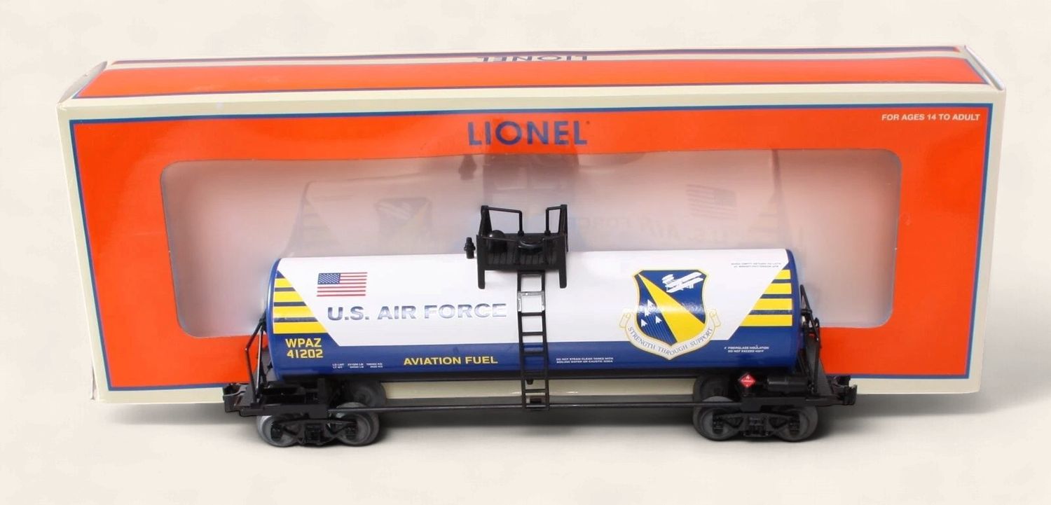 2001450 - USED O Gauge USAF Wright-Patterson Unibody Tank Car #41202