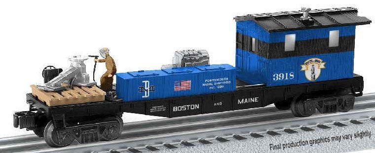 6-58044 - Boston &amp; Maine B&amp;M LOTS 2018 Welding Car #3918