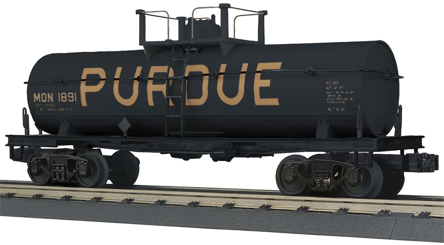 30-73617 - Slightly USED Purdue O Gauge RailKing Tank Car